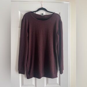 Women's Burgundy Sweater